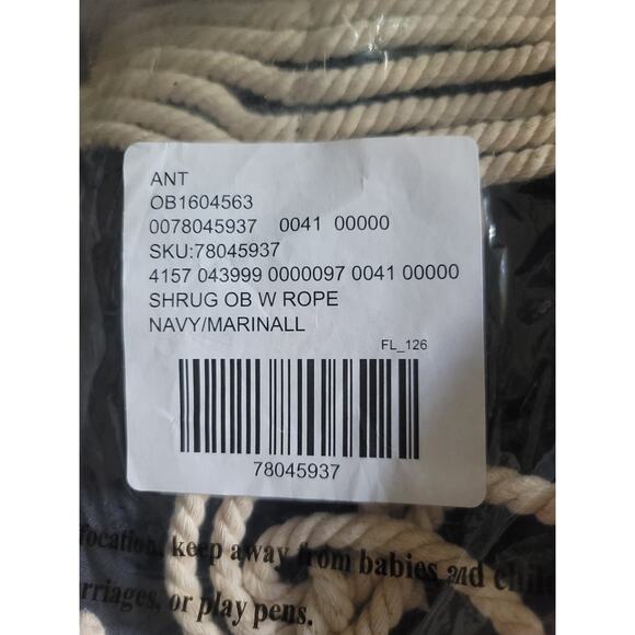 Anthropologie Women's Puff Sleeve Shrug - One Size - New - Picture 5 of 7